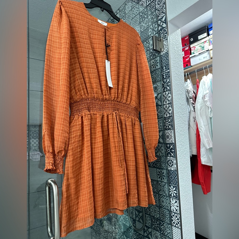 Brand new cute orange dress